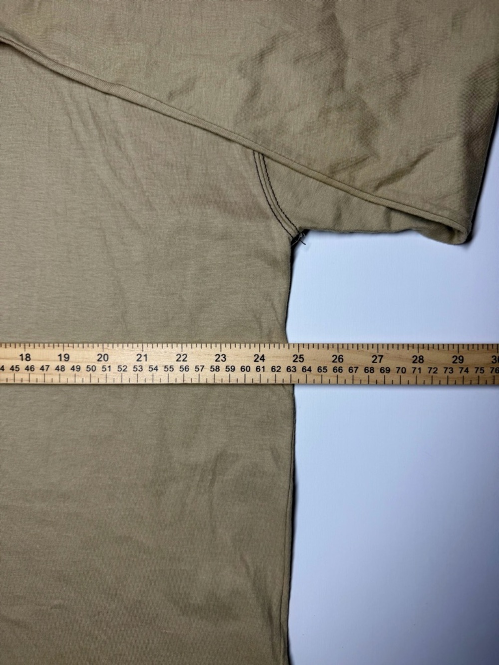 PJ Mark Men’s Khaki Long Sleeve Button‑Up Shirt NWT Size L - Picture 5 of 6
